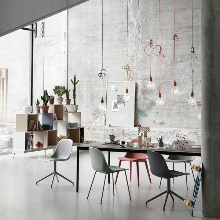 Fiber side chair tuoli, dusty green Muuto