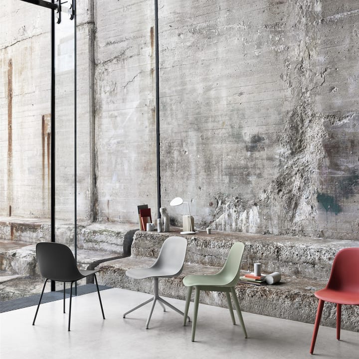 Fiber side chair tuoli, musta Muuto