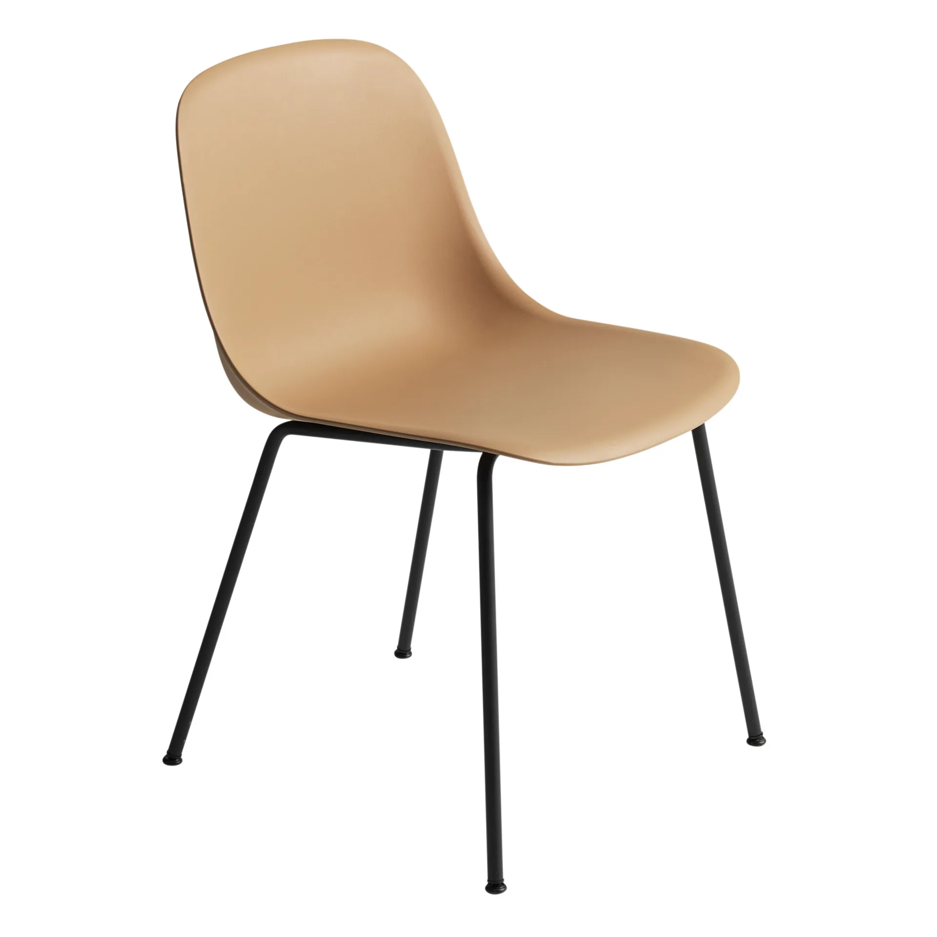Fiber side chair tuoli, okra (keltainen) Muuto