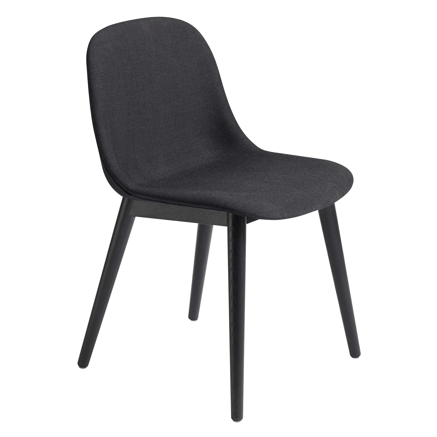 Fiber Side Chair tuoli, Remix 183-black Muuto
