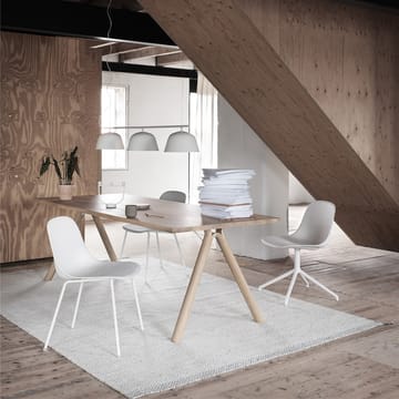 Fiber tuoli - Natural white-White (plastic) - Muuto