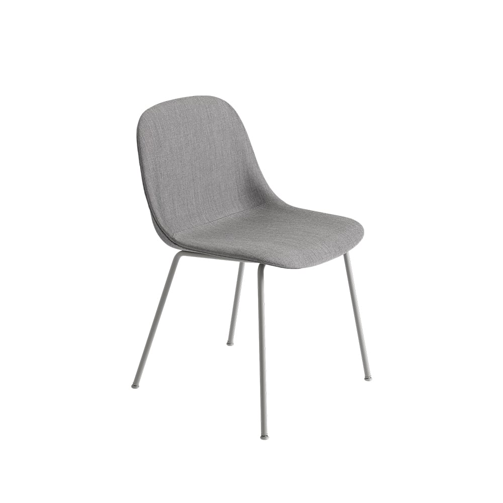 Muuto Fiber tuoli teräsrunko Remix 133-grey | Skandinaavinen Sisustus | Tuolit | Harmaa