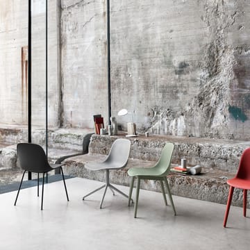 Fiber tuoli teräsrunko - Remix 133-grey - Muuto