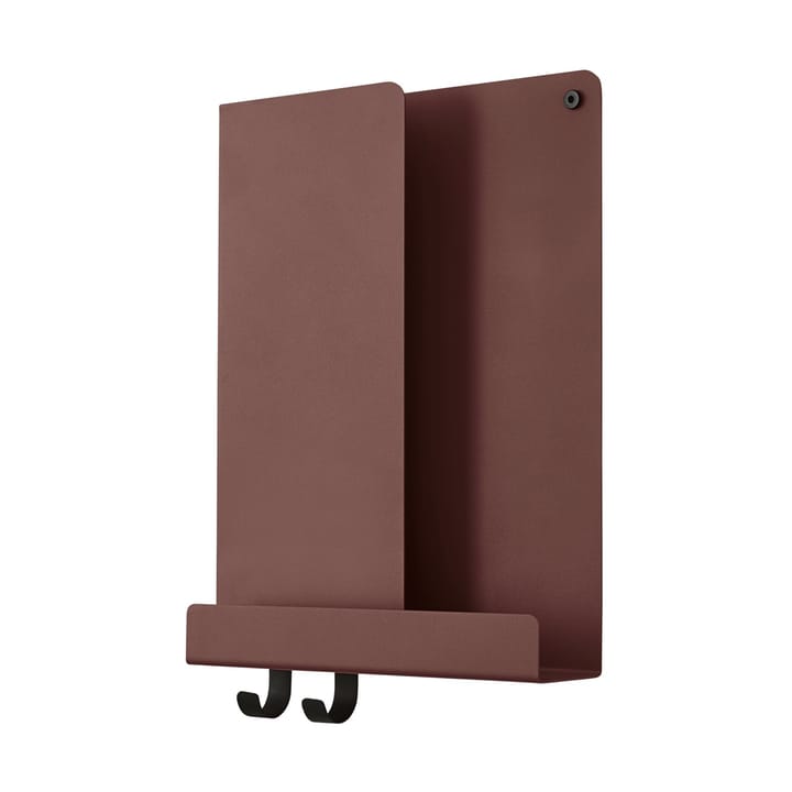 Folded hylly 29,5 x 40 cm - Deep Red - Muuto