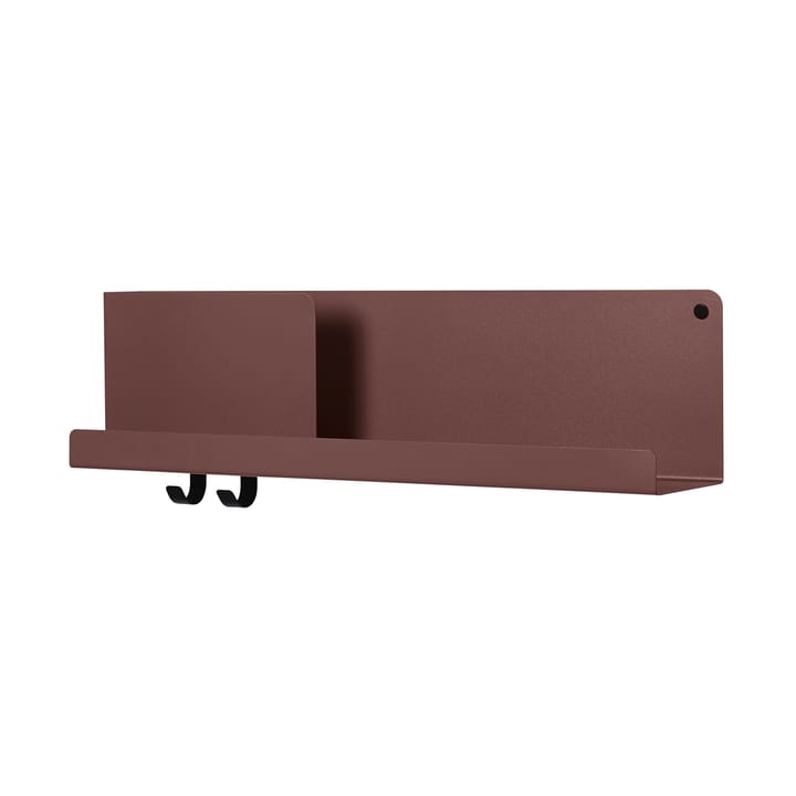 Folded hylly keskikokoinen - Deep Red - Muuto