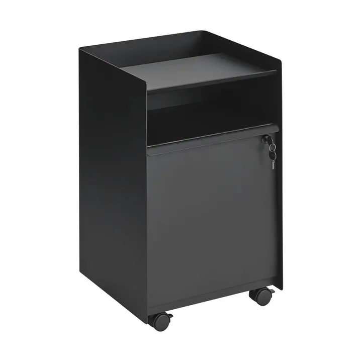 Folded Trolley rullavaunu kaapilla - Black - Muuto
