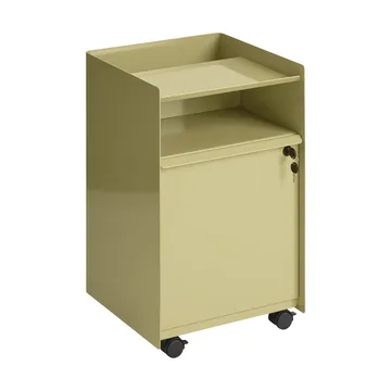 Folded Trolley rullavaunu kaapilla - Dark beige green - Muuto