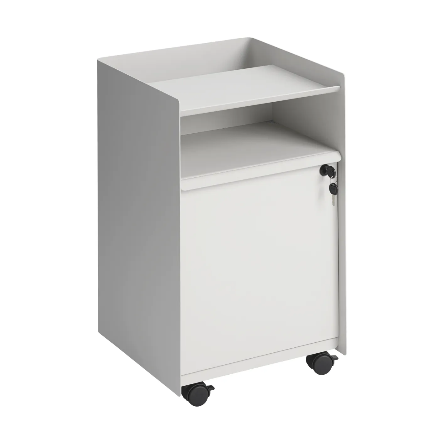 Folded Trolley rullavaunu kaapilla, Grey Muuto