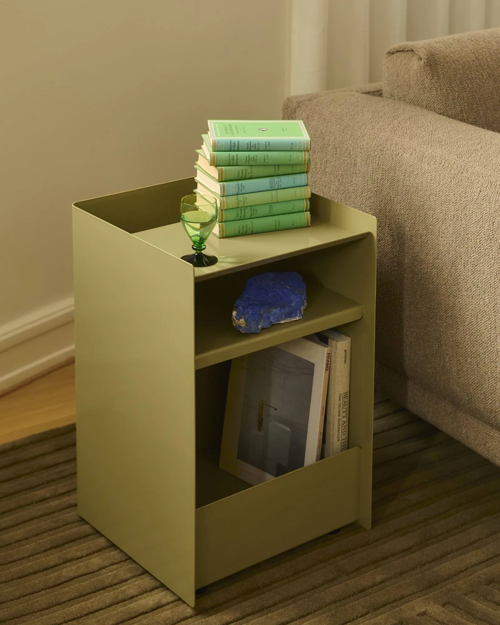 Folded Trolley rullavaunu kaapilla, Grey Muuto