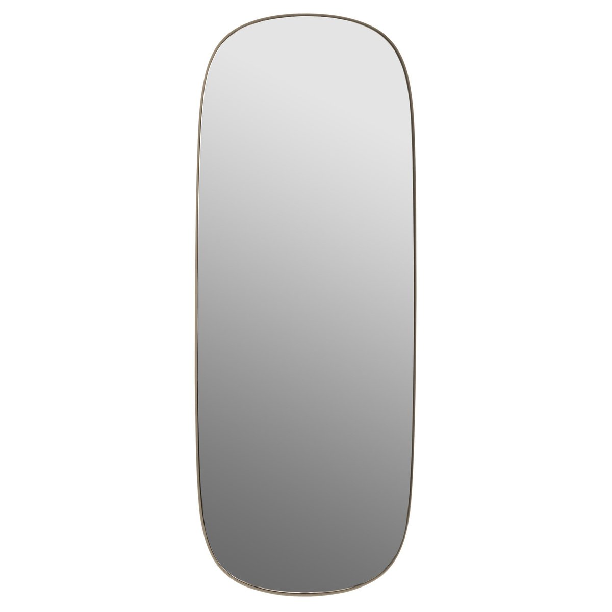 Muuto Framed peili iso Taupe-clear | Skandinaavinen Sisustus | Seinäpeilit | Ruskea