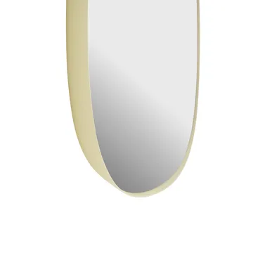 Framed peili - Vaaleankeltainen kirkas, 150×50 cm - Muuto