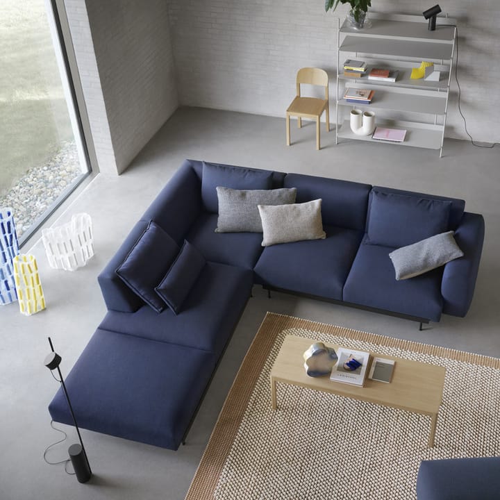 In Situ Config 3 -kulmasohva, Clay 12-Configuration 3-Black Muuto