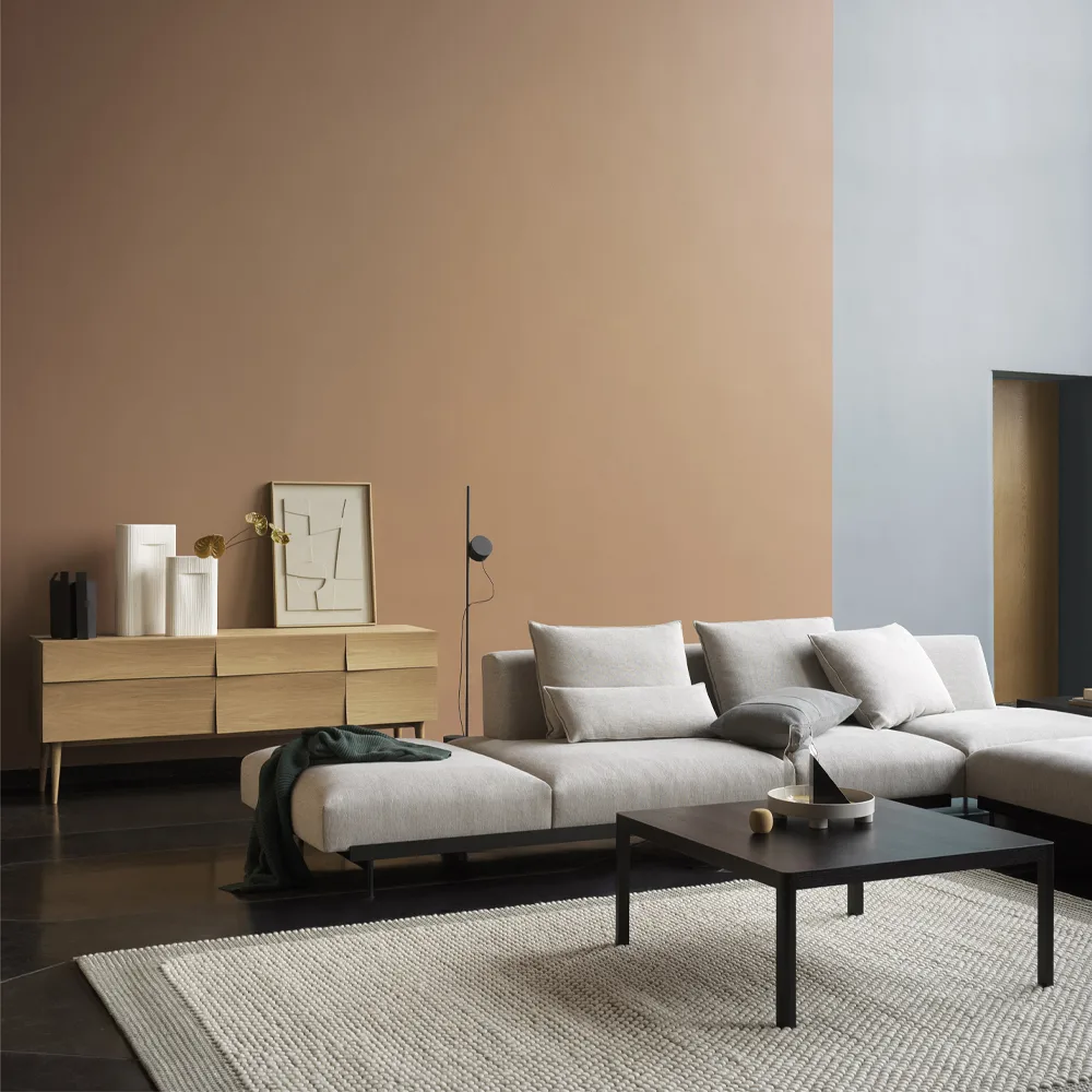 In Situ Config 3 -kulmasohva, Clay 15-Configuration 3-Black Muuto