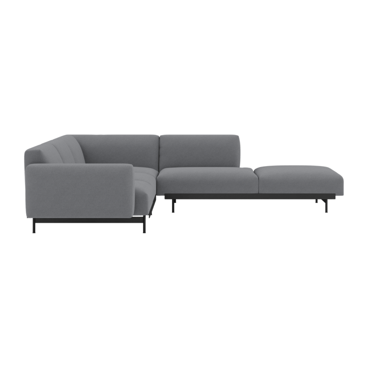 In Situ Config 3 -kulmasohva - Frame & Module Ocean 80-black - Muuto