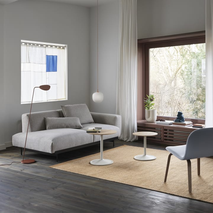 In Situ -moduulisohva 2-istuttava configuration 3, Clay 12-Configuration 3-Black Muuto