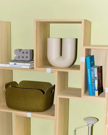 Kink maljakko 26 cm - Hiekka - Muuto