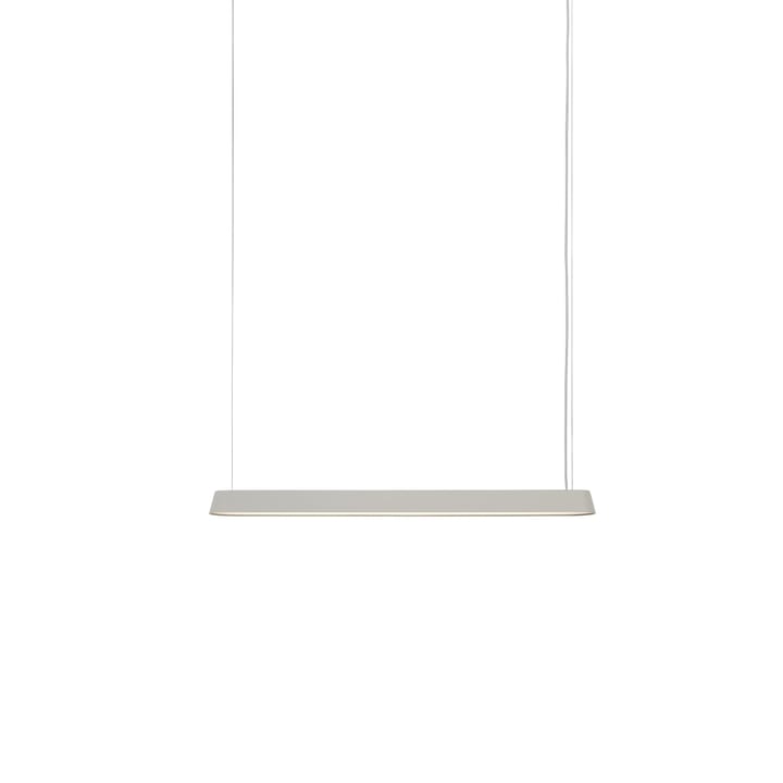 Linear riippuvalaisin - Grey, 87,2 cm - Muuto