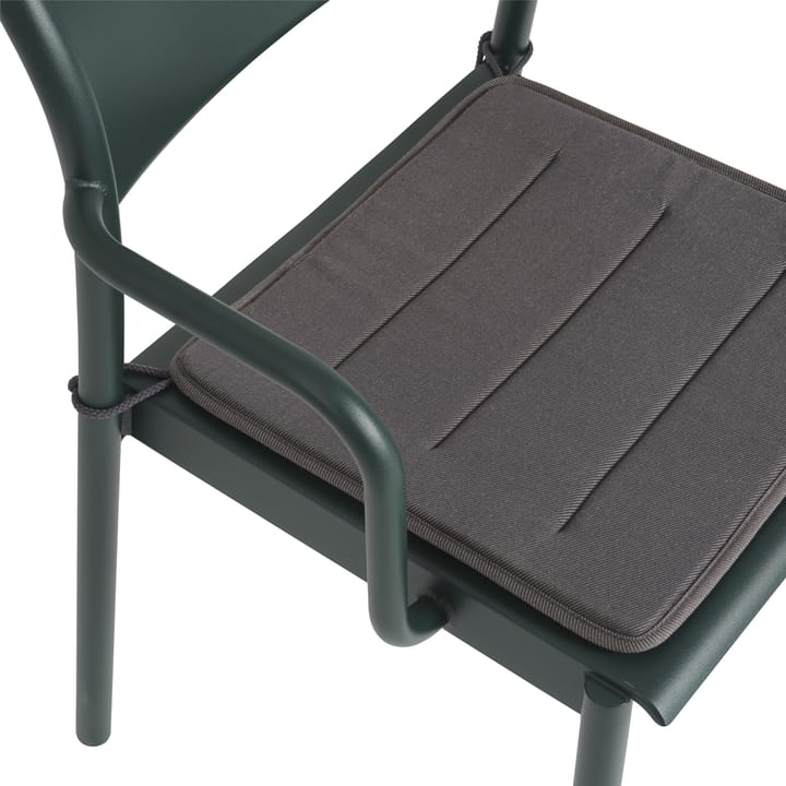 Linear Steel Armchair istuintyyny - Twitell dark grey - Muuto