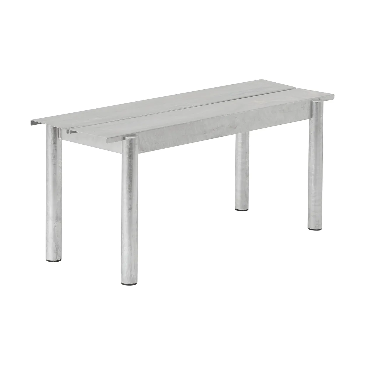 Muuto Linear steel bench -penkki 110 x 34 cm Warm galvanized steel