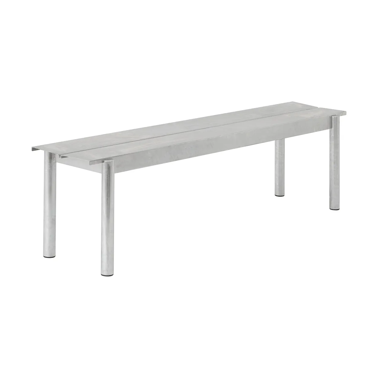 Muuto Linear steel bench -penkki 170 x 34 cm Warm galvanized steel