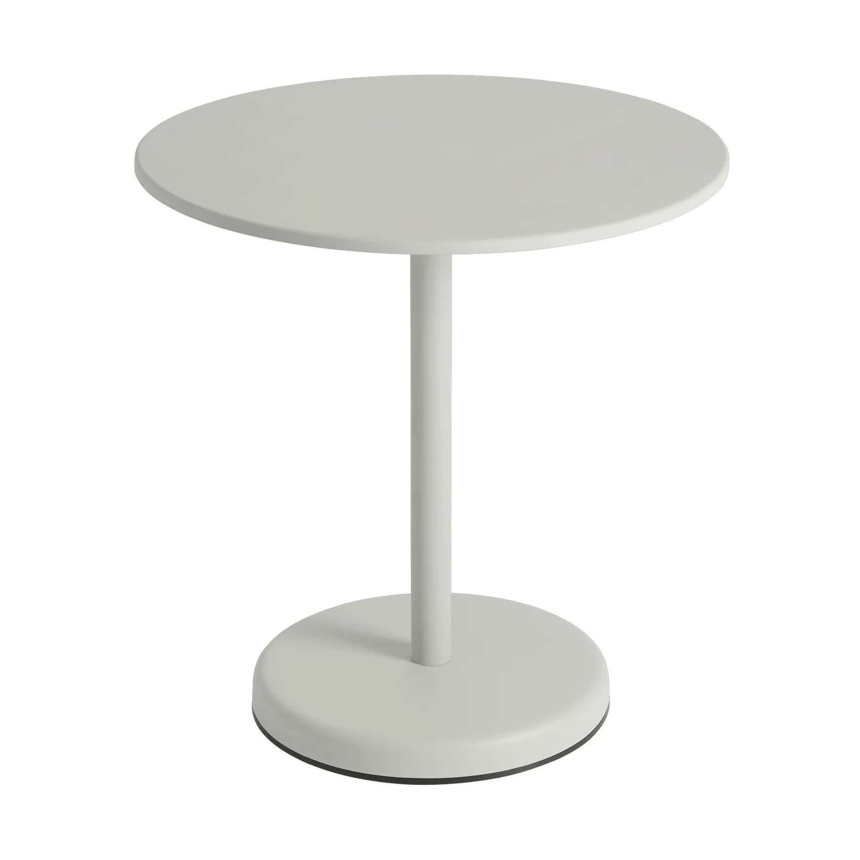 Linear steel café table V2 pöytä Ø70 cm Grey Muuto