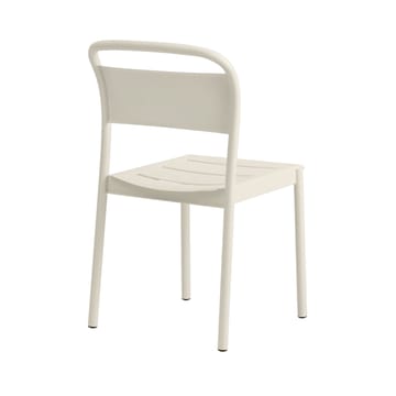 Linear steel side chair -tuoli - Off-white - Muuto