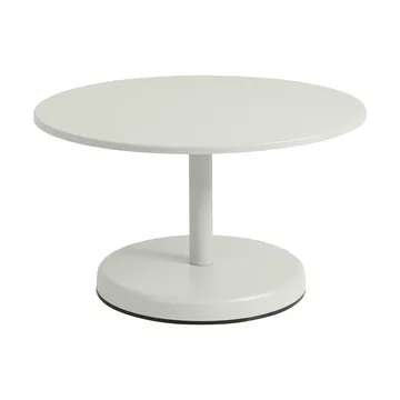 Linear Steel sohvapöytä - Harmaa, Ø70×40 cm - Muuto
