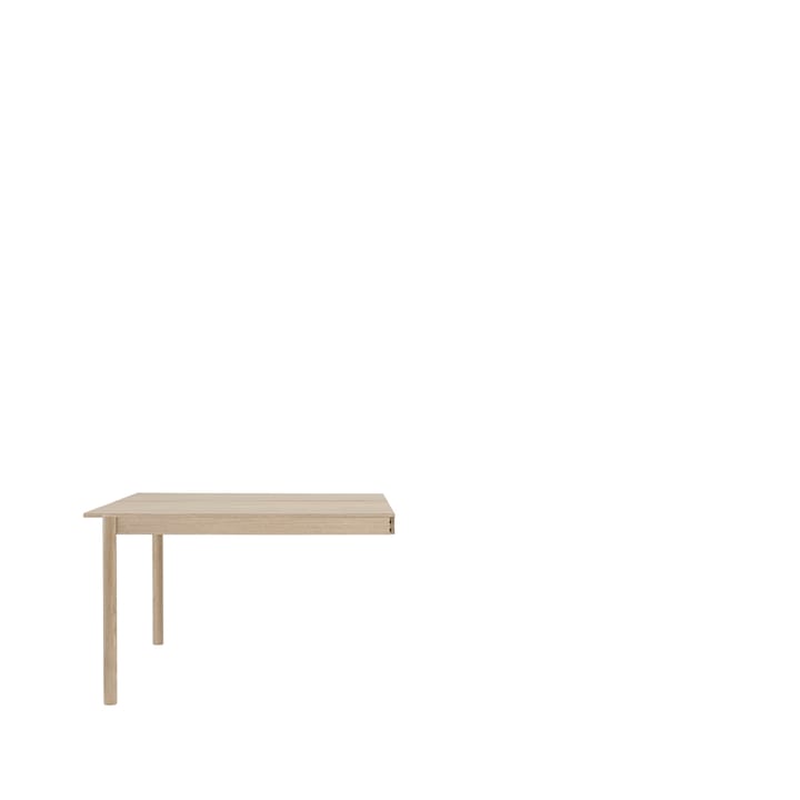 Linear System End Module -pöytä - Oak veneer-Oak 142 x 120 cm - Muuto