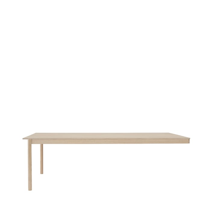 Linear System End Module -pöytä - Oak veneer-Oak 240 x 142 cm - Muuto