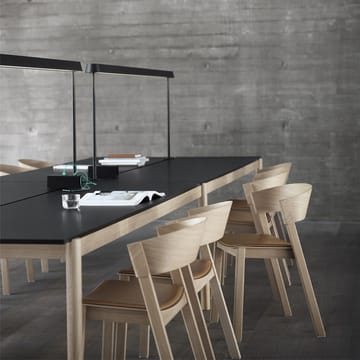 Linear System -pöytä 142x240 cm - Oak veener-Oak - Muuto