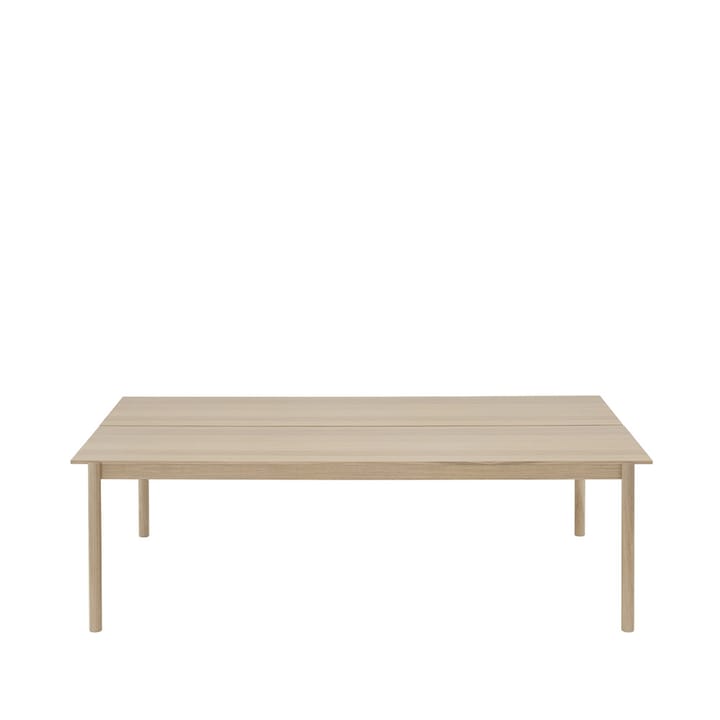 Linear System -pöytä - Oak veener-Oak - Muuto