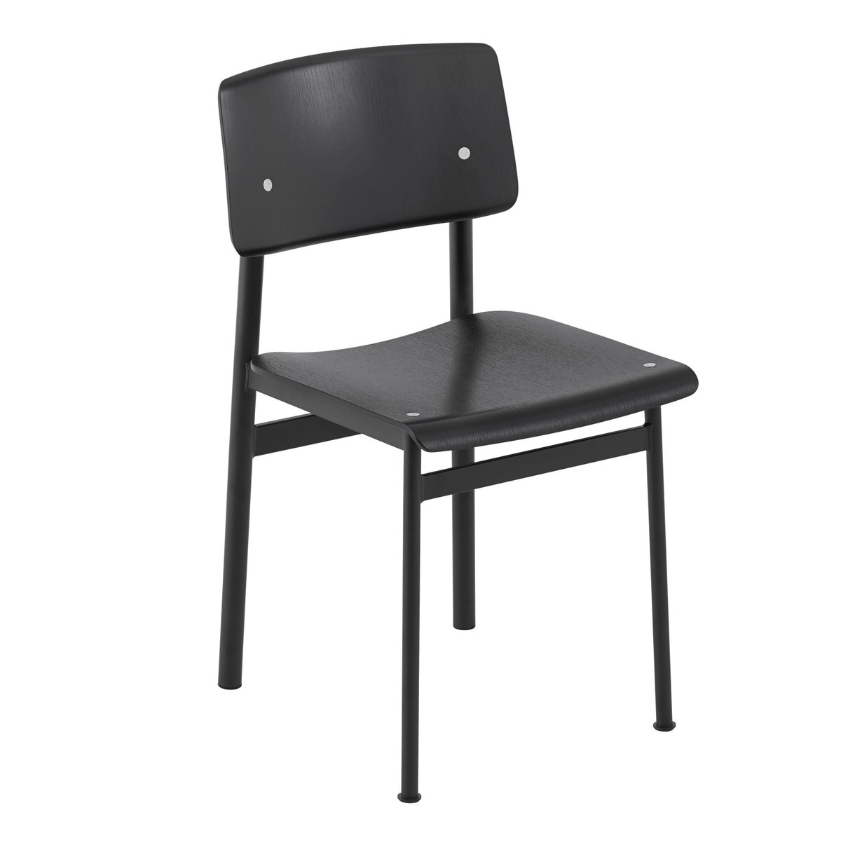 Muuto Loft Chair tuoli Black-black | Skandinaavinen Sisustus | Tuolit | Musta