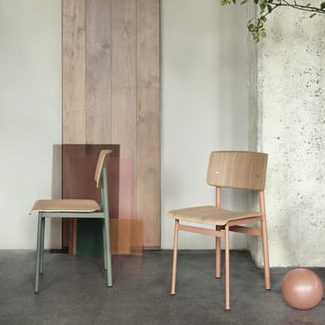 Loft Chair tuoli - dusty green-tammi - Muuto