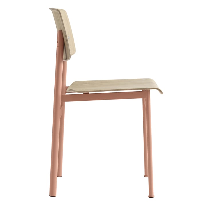 Loft Chair tuoli - Dusty rose-tammi - Muuto
