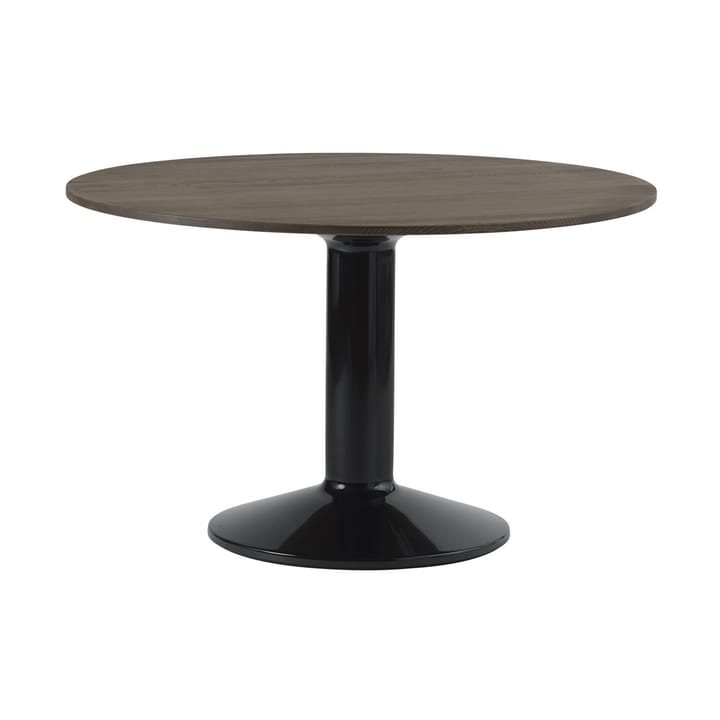 Midst pilaripöytä Ø 120 cm - Dark Oiled Oak-Black - Muuto