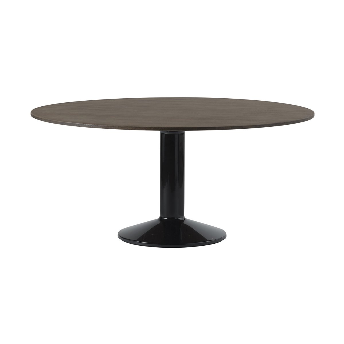 Muuto Midst pilaripöytä 160 cm Dark Oiled Oak-Black
