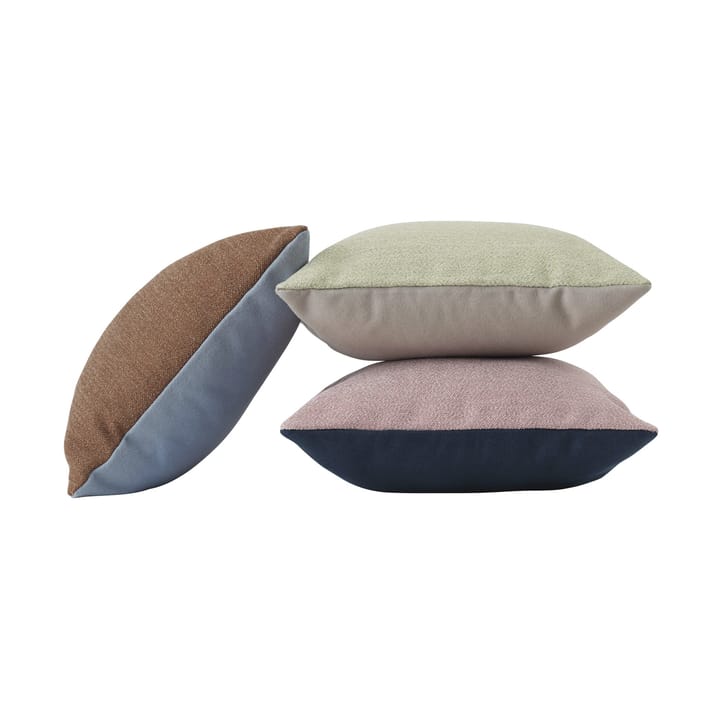 Mingle tyyny 45x45 cm, Copper Brown-Light Blue Muuto