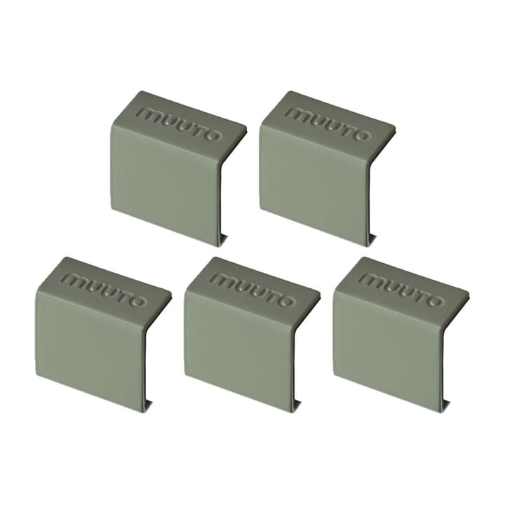 Mini stacked 2.0 clips, 5-pakkaus - vihreä - Muuto
