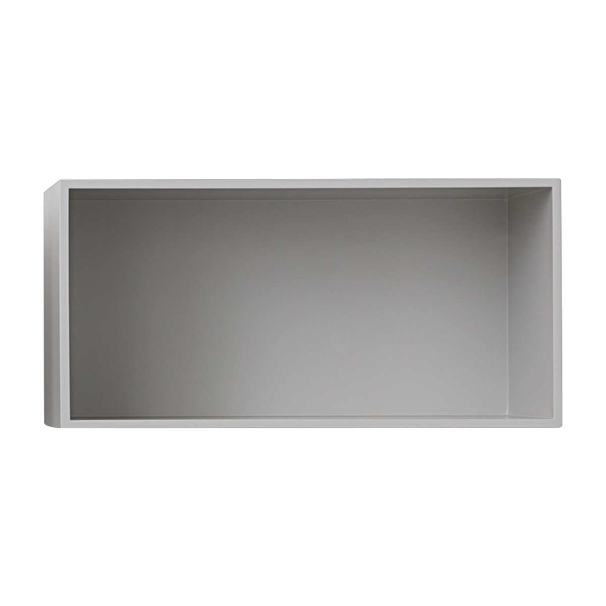 Muuto Mini stacked 2.0 hyllyjärjestelmä, large vaaleanharmaa