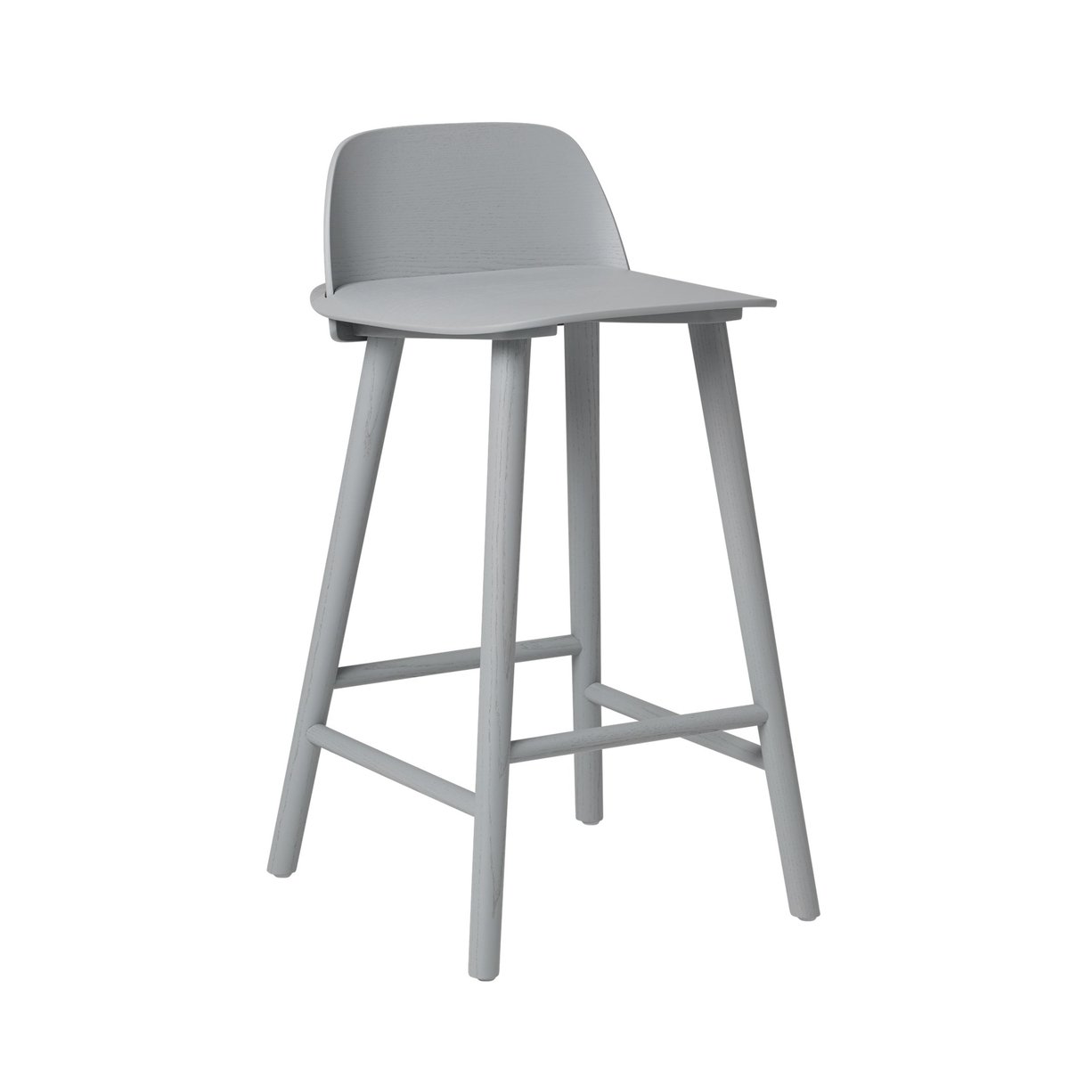 Muuto Nerd baarijakkara, 65 cm harmaa | Skandinaavinen Sisustus | Baarijakkarat | Harmaa