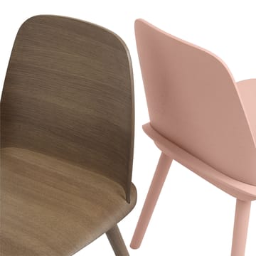 Nerd ruokapöydän tuoli - Stained dark brown - Muuto
