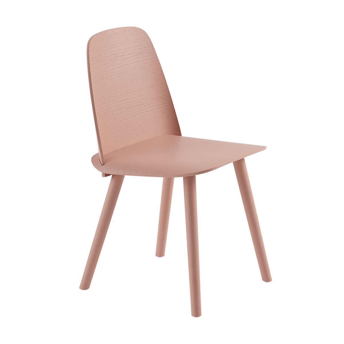 Muuto Nerd ruokapöydän tuoli Tan rose | Skandinaavinen Sisustus | Tuolit | Vaaleanpunainen