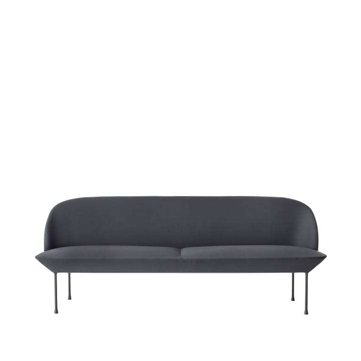 Oslo sohva 3-istuttava - Steelcut 180-Dark grey - Muuto
