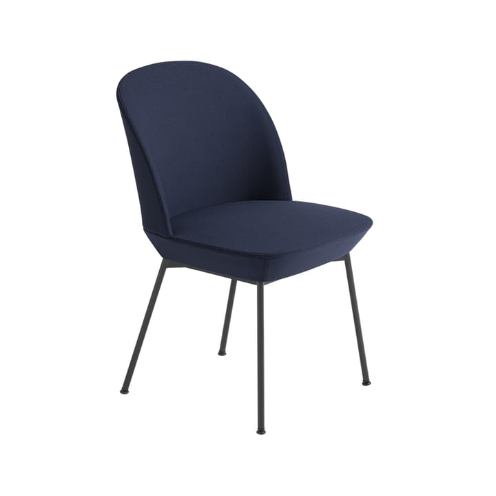 Oslo tuoli kangasverhoiltu - Steelcut 775-Anthracite black - Muuto