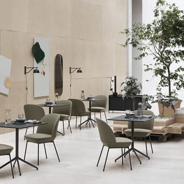 Oslo tuoli kangasverhoiltu - Twill weave 530-Chrome - Muuto