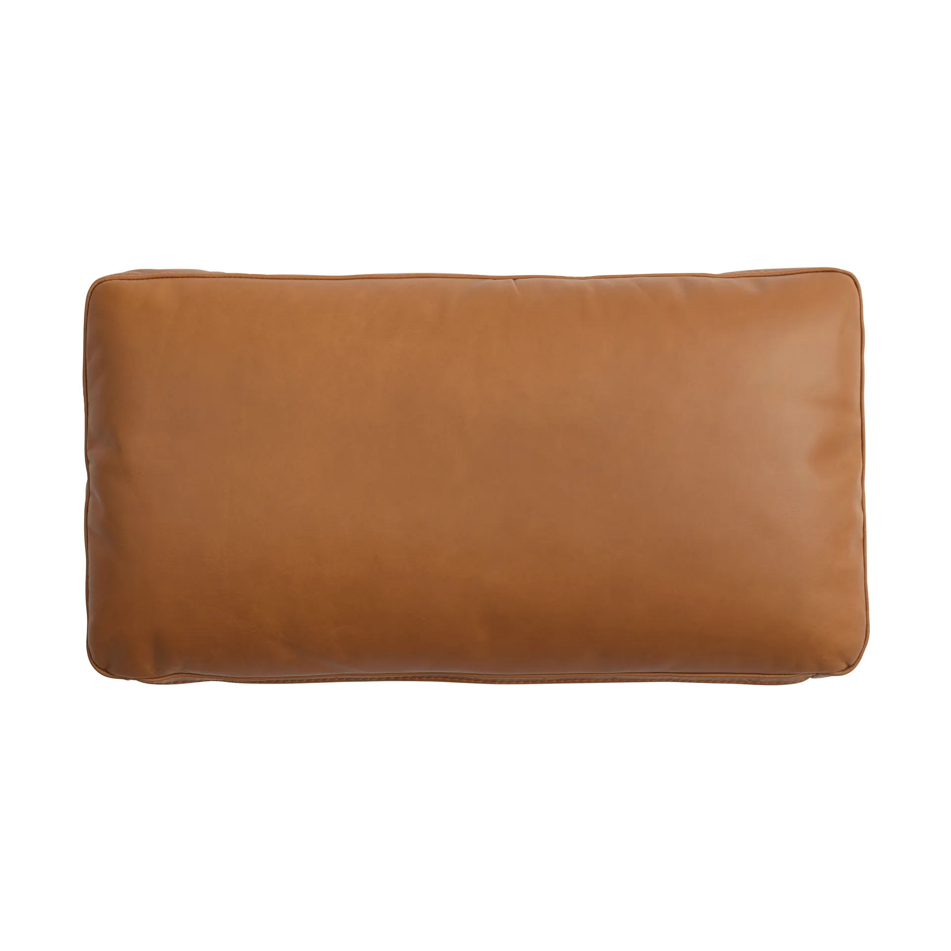 Outline soft tyyny, Refine Leather Cognac, 55x30 cm Muuto