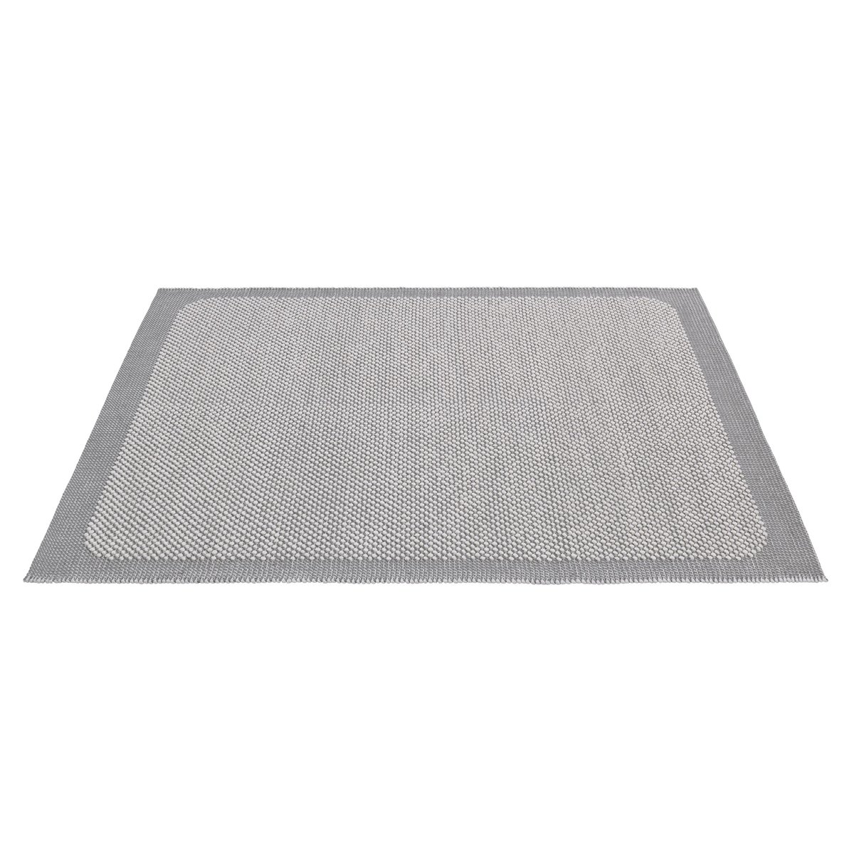 Muuto Pebble matto 200 x 300 cm vaaleanharmaa | Skandinaavinen Sisustus | Villamatot | Harmaa