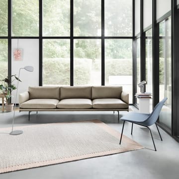 Pebble matto 200 x 300 cm - vaaleanpunainen - Muuto