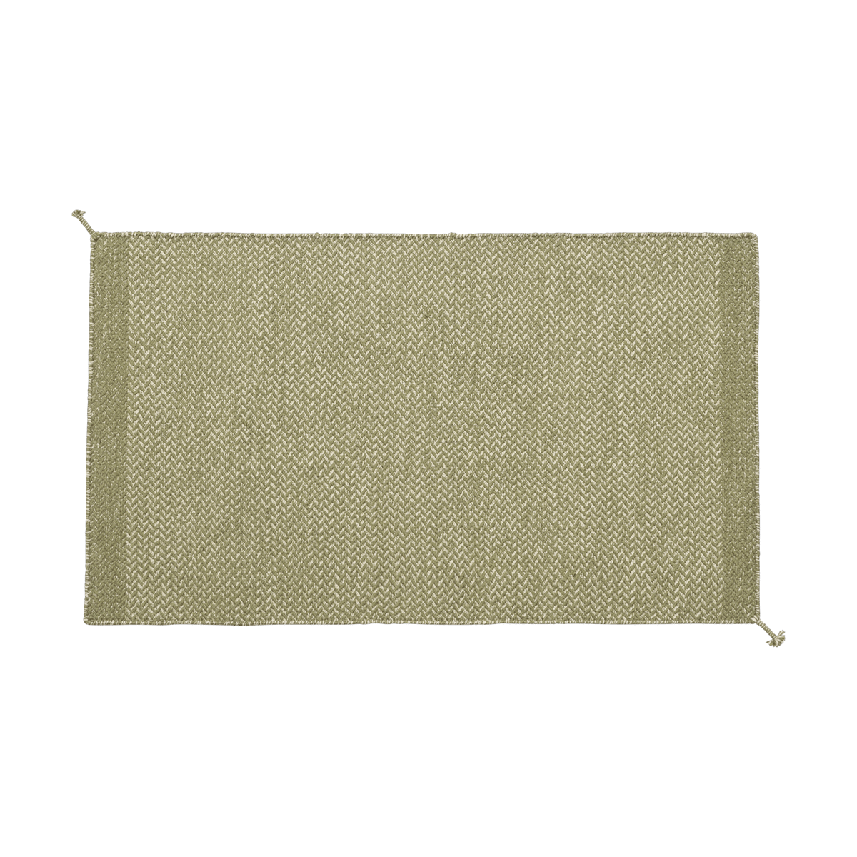 Muuto Ply matto 85x140 cm Moss green | Skandinaavinen Sisustus | Muovimatot | Vihreä
