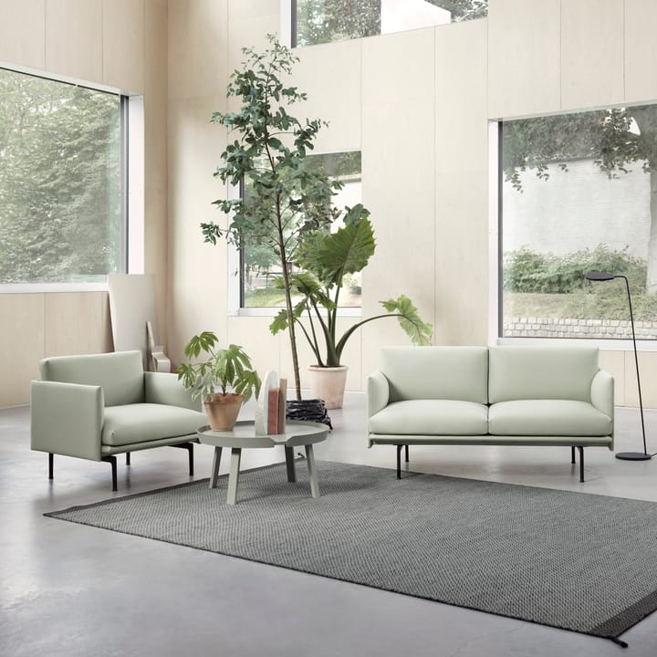 Ply villamatto 170x240 cm, tummanharmaa Muuto